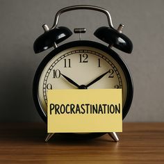 Procrastination The Thief of Time and the Mirror